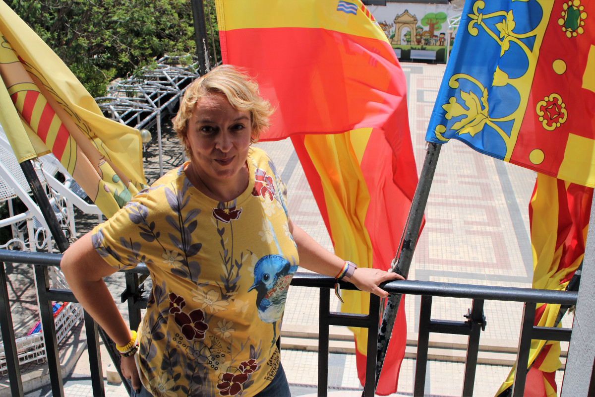 Eva Sanz, alcaldesa de Benetússer y presidenta de la Mancomunitat de l'Horta Sud Eva Sanz, alcaldesa de Benetússer y presidenta de la Mancomunitat de l'Horta Sud